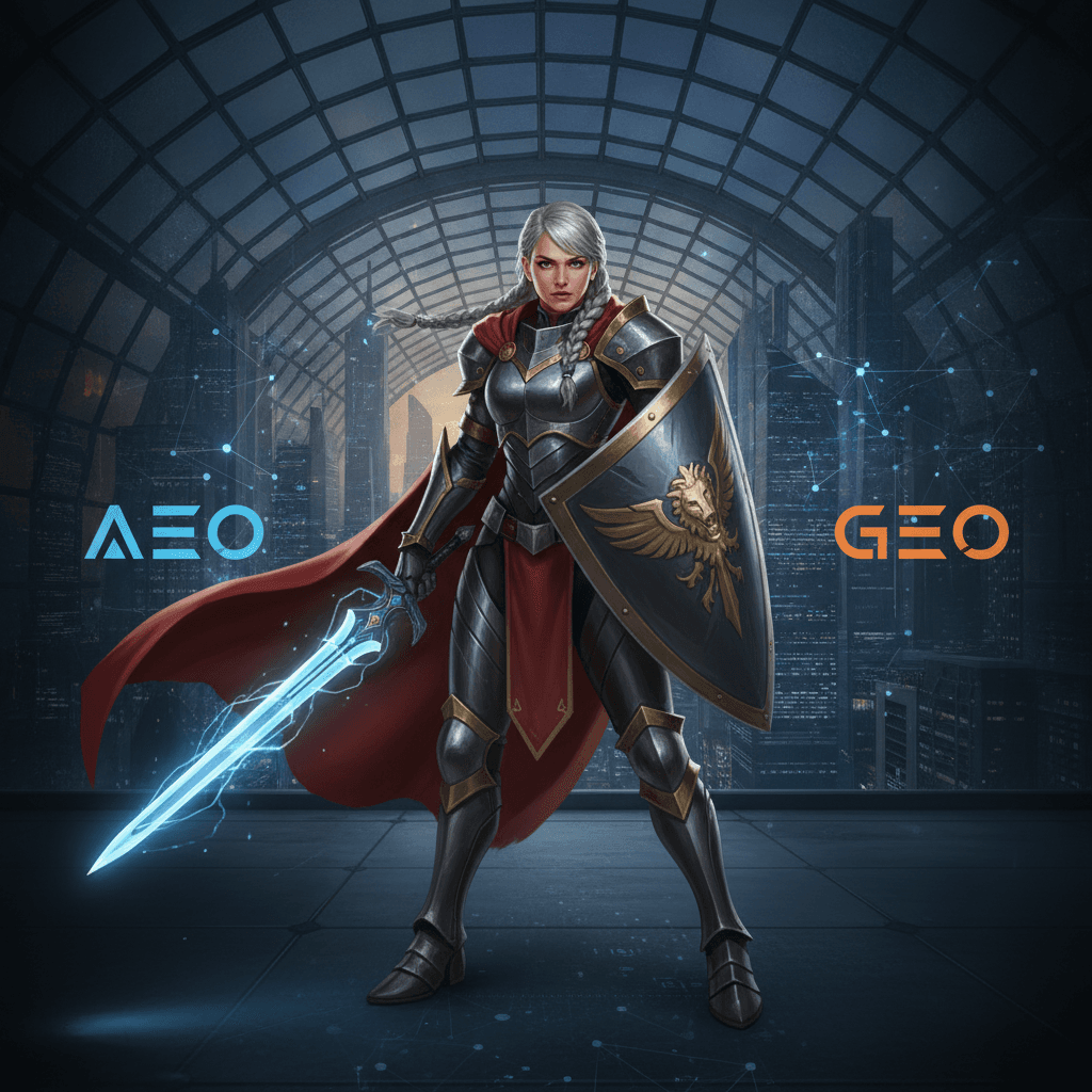 女騎士キャラデザイン人気の秘密:AEO・GEO時代の戦略的魅力